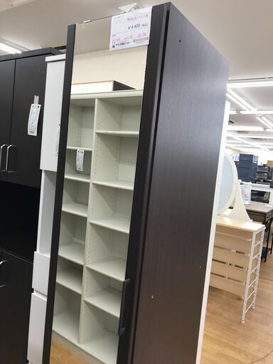 ★ジモティ割あり★ ニトリ ワードローブ ダークブラウン H186×W39×D58 クリーニング済み KJ2484