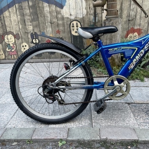 【3669】子供車　22インチ　前後タイヤ新品　10,500円（防犯・税込）