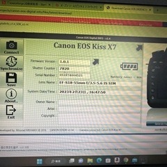 Canon eos  kiss x7の画像
