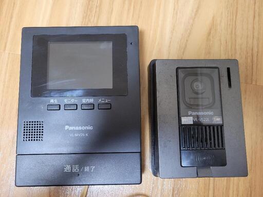【決まりました】【中古】パナソニックテレビドアホン  Panasonic VL-MV26-K