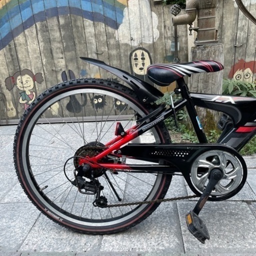 【3672】子供車　ブリヂストン　10,500円（防犯・税込）
