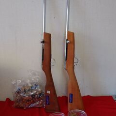 値下げ。格安中古短期使用催事・イベント射的銃セット本格的銃1