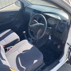 🉐【支払い総額17万円】車検令和7年2月19日H21年式 ミラV  5MT キーレス　純正デッキ　タイミングチェーン調子良好 乗って帰れる！の画像