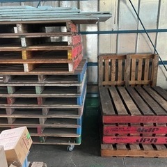 木製パレット　ユーロパレット　輸出　輸入　プラスチックパレット薪...