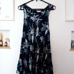 Pyumosso レーヨンワンピース　LＬサイズ