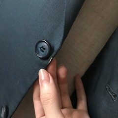 最高級　小田急百貨店　オーダーメイドジャケット　ブルーグリーン　メンズの画像