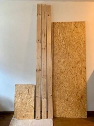 OSB合板、2×4材