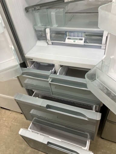 HITACHI?急冷凍機能付き?457L冷蔵庫8378