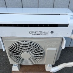 ■美品 使用２ヵ月■日立 エアコン 6畳用 RAS-AJ22M(W) 2022年製■HITACHI 2.2kw 白くまくん 単相100V 新冷媒R32の画像