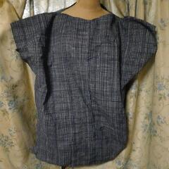 浴衣新品反物からチュニック大きめ出来上がりました。