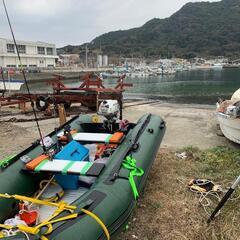 釣りゴムボート　免許不要の画像