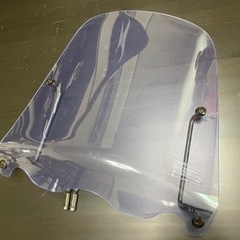 【値下げしました】ホンダ カブ 中古傷ありウインドシールド 08R80-GBL-000 スーパーカブ の画像