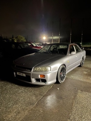 HR34 スカイライン 日産 RB20DE 検なし一時抹消 書類あり