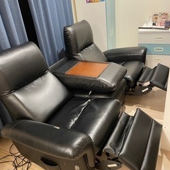 電動ソファです。の画像