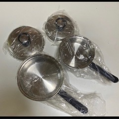 【新品未使用】アムウェイクイーン　ソースパン2種
