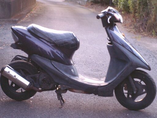 ライブディオ AF35 ディスクブレーキ 安い4.0万円オイルは足すだけ面倒が無い　これ以下の掲載があれば、価格を下げます