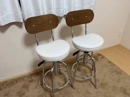 【取りに来て頂ける方限定】椅子2脚セット