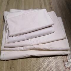大きな白布　5枚＋α