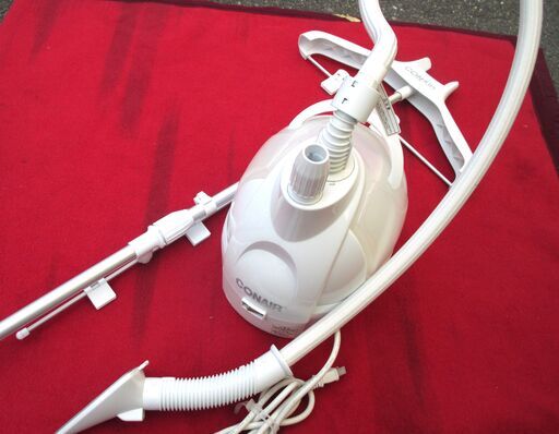 ☆コイズミ 小泉成器 KOIZUMI GS18H/WJ CONAIR 強力スチームアイロン ガーメントスチーマープラス コンエアー◆強力スチームによるアイロンがけ