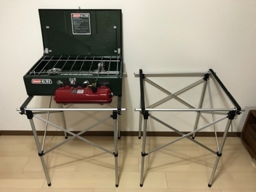 美品　コールマン　ホワイトガソリンコンロ・シングルコンロ　セット