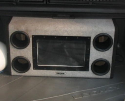 maverick サブウーファー　ネオン管付き