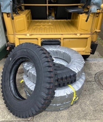 希少新品！下駄山4本セット　チューブ付き！ジムニー　6.00-16