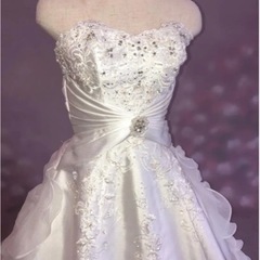 ウェディングドレス　超美品の画像