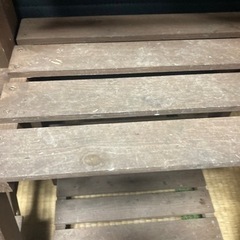 ガーデニング用棚 木製の画像