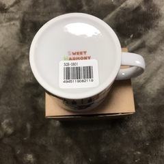 新品　マグカップ　箱あり　ピアノ柄の画像