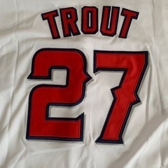 トラウト選手ユニフォームMサイズの画像