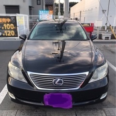 LS600HL4WD車検取立てエアサスコントローラー付けました込み込み