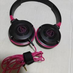 オーディオテクニカ ヘッドフォン 中古 傷あり