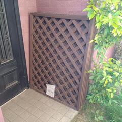 木製ラティスフェンス　90×120×3.4　4枚