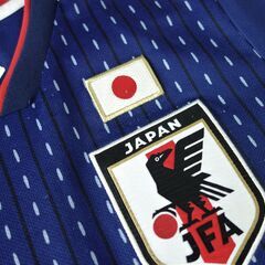 【No.62】adidas 日本代表 2018年 ユニホーム ジュニア用 160サイズ ブルーの画像