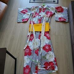 中古　浴衣　フリーサイズの画像