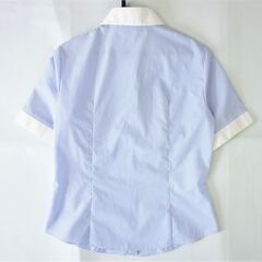 【No.62】美品 THEORIA クレリックスキッパーブラウス 9号 ストライプの画像