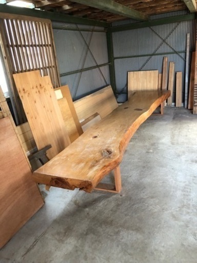 一枚板　特大　銀杏の木