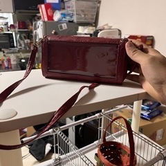 長財布　ストラップ付きの画像