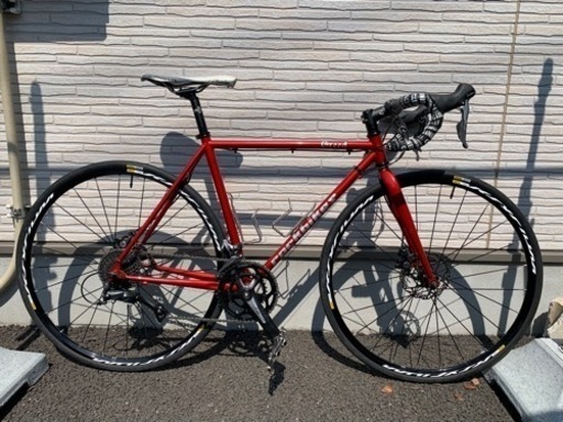 クロモリ　ディスクロード　RockBikes Greed