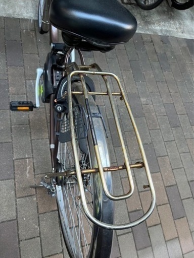 電動自転車　パナソニック　チョコブラウン