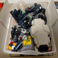 【8/5まで】作りかけプラモデル オマケつき Mr.リベットマーキング ワンタッチLEDシリーズ  セメント GP02A ソードフィッシュ  ボールハロの画像