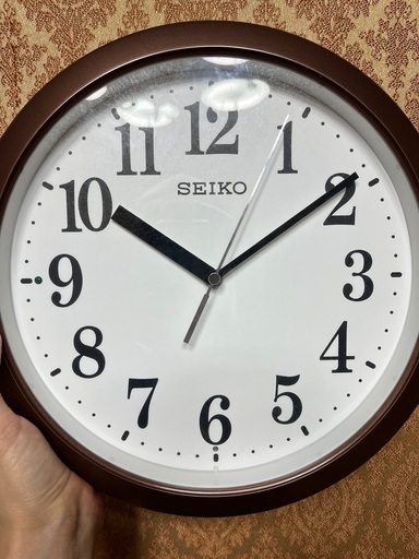 SEIKO電波時計　掛け時計　値下げしました