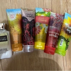 Bath and body works 残量バラバラ　クリーム