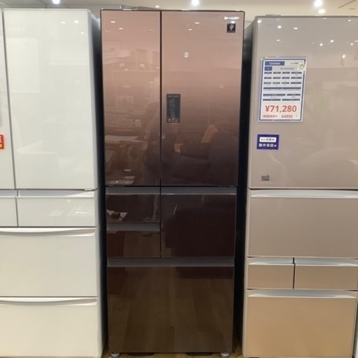 トレファク神戸南店】SHARP 6ドア冷蔵庫！！【取りに来られる方限定】