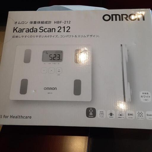 値下げ　オムロン体重体組成計　HBF-212