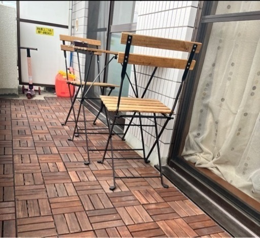 テーブル 椅子2脚