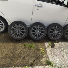 ⭐お取引完了❗⭐１６５／５５R１４タイヤホイル４本セット タイヤほぼ新品！⭐