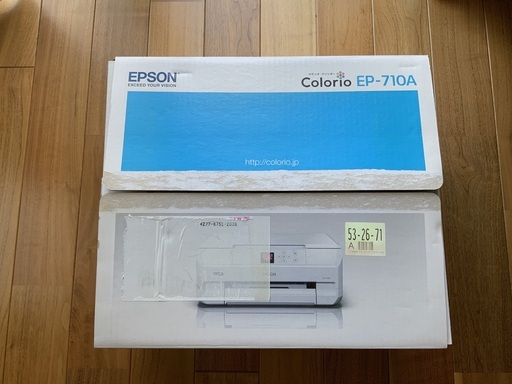 プリンター EPSON colorio EP-710A