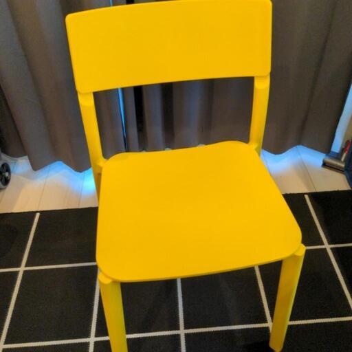 IKEA チェア イエロー 黄