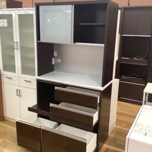 【トレファク神戸南店】松田家具のレンジボードです【取りに来られる方限定】